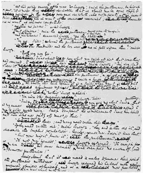 Original manuscript of Page 6.