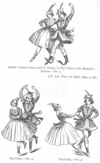 The Polka.—Figure 2.  Ill. Lon. News, 27 April, 1844, p.
301