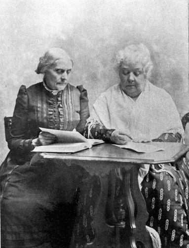 MISS ANTHONY AND MRS. STANTON.
Writing the History of Woman Suffrage.