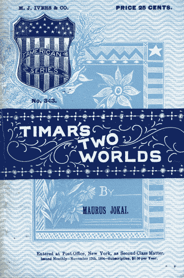cover of Timar's Two Worlds