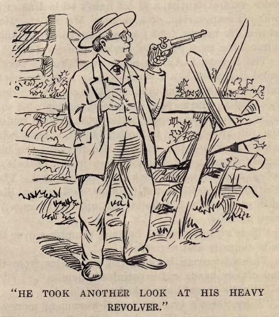 'he Took Another Look at his Heavy Revolver.' 254