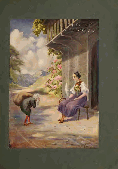 Oh, have mercy, good lady and give a drink of
water.