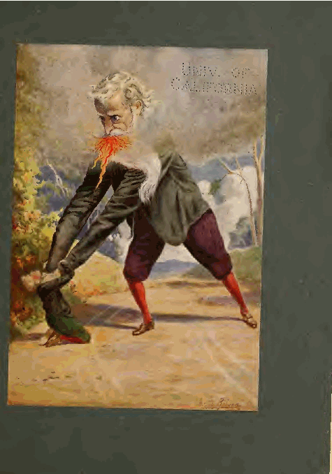 His eyes became as big as soup plates and his
mouth as a glowing furnace.