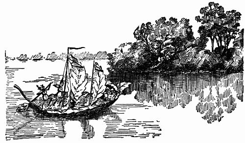 Fig. 54.—The Nurses Carried Away on Raft Dolomede's Yacht, the Fringe.