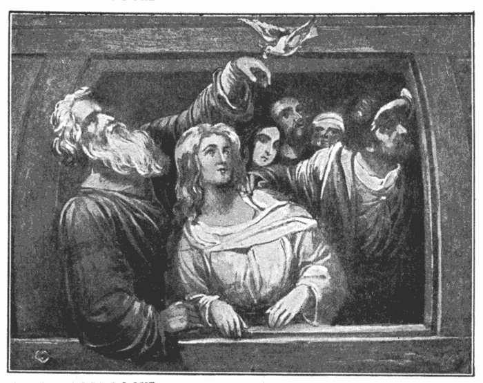 Return Of The Dove. "Blessed be God ... which ... hath begotten us again unto a lively hope." 1 Peter 1:3. Illustration.