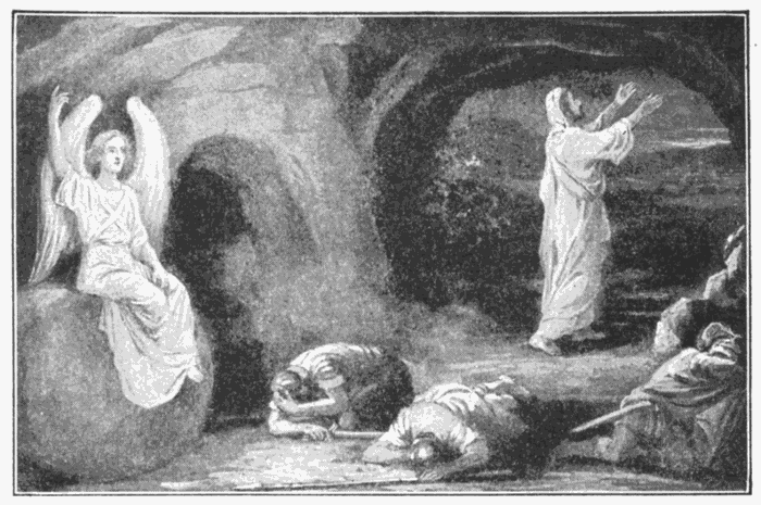 The Resurrection Of Christ. "I am He that liveth, and was dead; ... and have the keys of hell and of death." Rev. 1:18. Illustration.