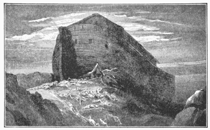 After The Flood. "Evil men and seducers shall wax worse and worse, deceiving, and being deceived." 2 Tim. 3:13. Illustration.