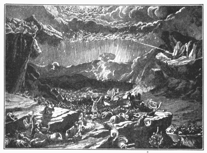 The Last Great Earthquake. "For the great day of His wrath is come." Rev. 6:17. Illustration.