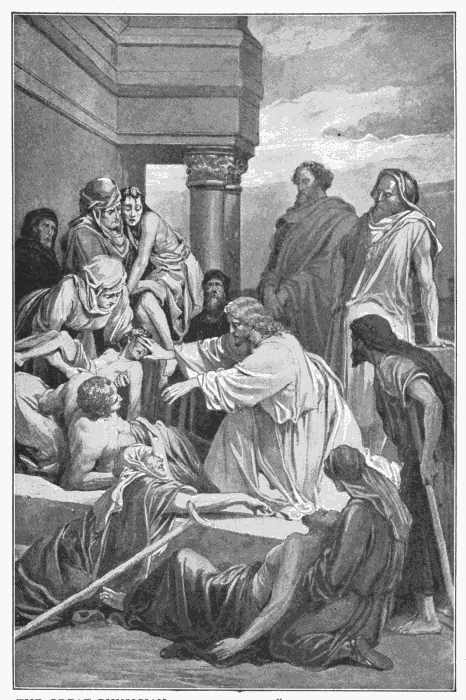 The Great Physician. "And He healed them all." Matt. 12:15. Illustration.