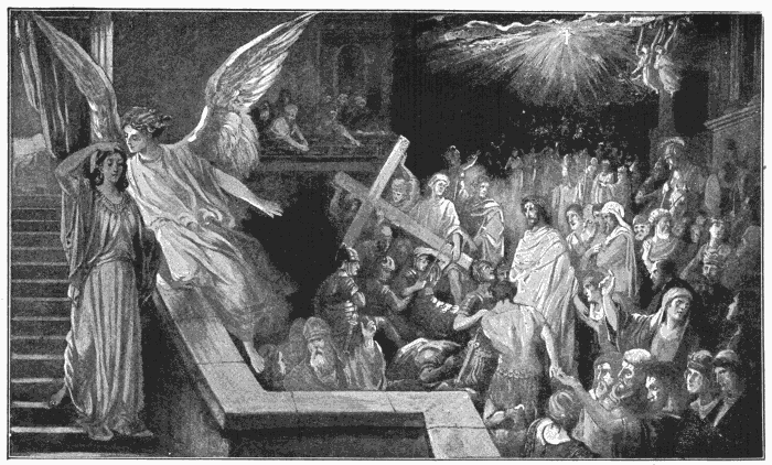 The Dream Of Pilate's Wife. "Have thou nothing to do with that just Man: for I have suffered many things this day in a dream because of Him." Matt. 27:19. Illustration.