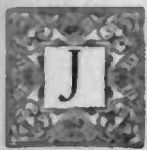Decorative J