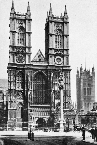 WESTMINSTER ABBEY AND VICTORIA TOWER