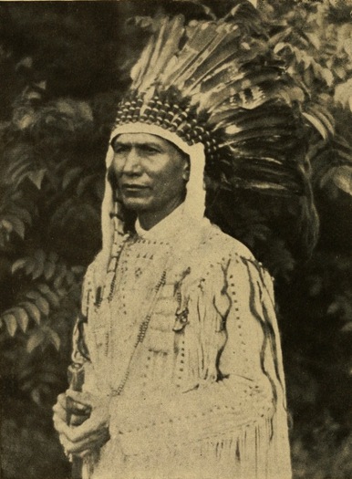 PORTRAIT OF THE AUTHOR, DR. CHARLES A. EASTMAN (OHIYESA).