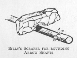 Billy's Scraper for rounding Arrow Shafts