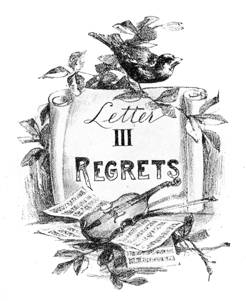 Letter III Regrets