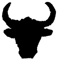 bull's head logo