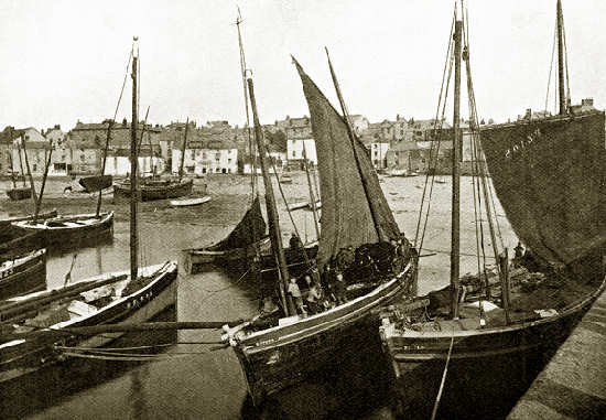 Pilchard Boats, St Ives Harbour