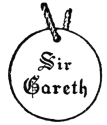 Sir Gareth round tag