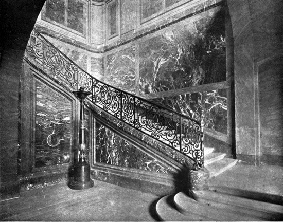 Staircase in Fontainebleau