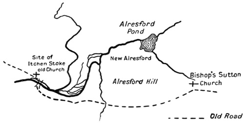 Map, Alresford