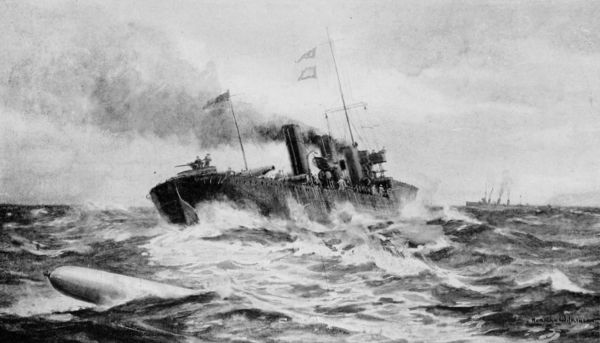 painting of a torpedo missing
