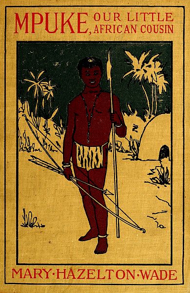 Cover: African boy in loincloth holding long sticks