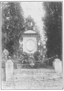 Robert-Houdin’s grave, in the cemetery at Blois, France.
From a photograph taken by the author, especially for this work, and now
in the Harry Houdini Collection.