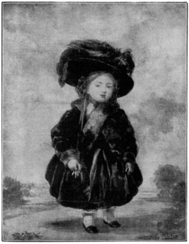 Image not available: H.R.H. THE PRINCESS VICTORIA AT THE AGE OF FOUR.
(From a Painting by Denning.)