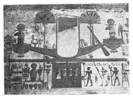 Barque sacrée d’Amon, à Abydos.