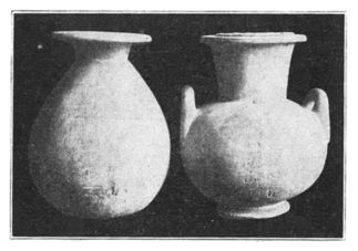 Vases d’albâtre. XVIIIe dynastie