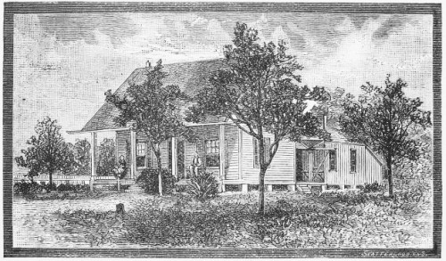 SUNNYSIDE COTTAGE.
The Residence of Samuel C. Upham, Braidentown, Florida.