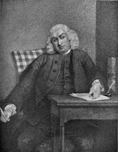 SAMUEL JOHNSON

Painted by Sir J. Reynolds. Engraved by Heath