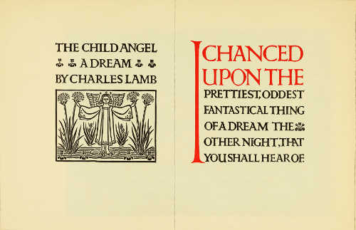 BOOK OPENING DESIGNED BY PERCY J. SMITH