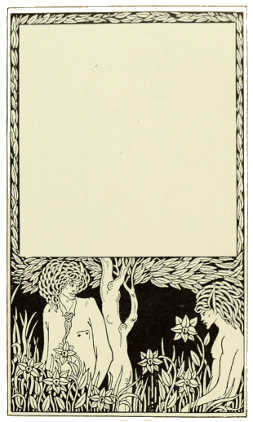 DESIGN FOR TITLE-PAGE OF “PAGAN PAPERS” BY AUBREY
BEARDSLEY