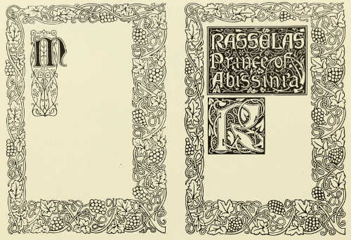 BORDER, INITIAL LETTERS, AND HEADPIECE DESIGNED BY R.
JAMES WILLIAMS. FOR THE VINCENT PRESS