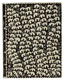 PARCHMENT BINDING, WITH BATIK ORNAMENTATION BY FRANZ
WEISSE