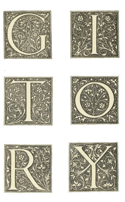 INITIAL LETTERS DESIGNED BY BRUCE ROGERS. FROM “ESSAYS
OF MONTAIGNE” (HOUGHTON, MIFFLIN AND CO.)