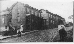 THE SLAVIC HOME ON WHISKEY HILL
Flanked by culm piles, breakers and mines.