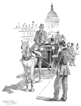 “EVERY CAB-STAND IS UNDER THE CHARGE OF ITS OWN
POLICEMAN” (p. 262).