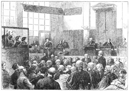 TRIAL OF THE DETECTIVES AT THE OLD BAILEY.