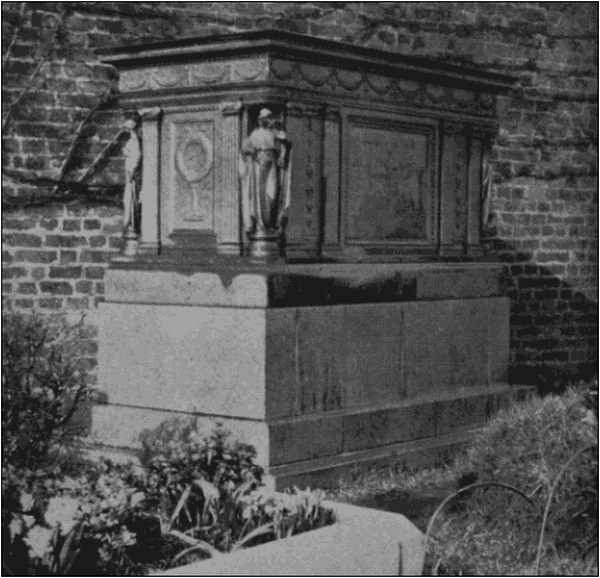 WHISTLER'S GRAVE IN CHISWICK CEMETERY ADJOINING
CHISWICK CHURCHYARD