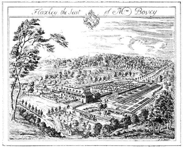 Flaxley the Seat of Mrs Bovey