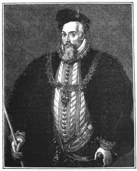 From the Portrait in the Possession of the Marquis of Salisbury
