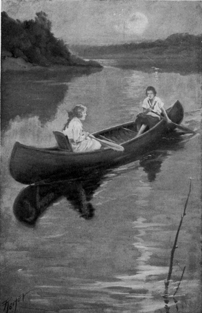 They sat together in the canoe