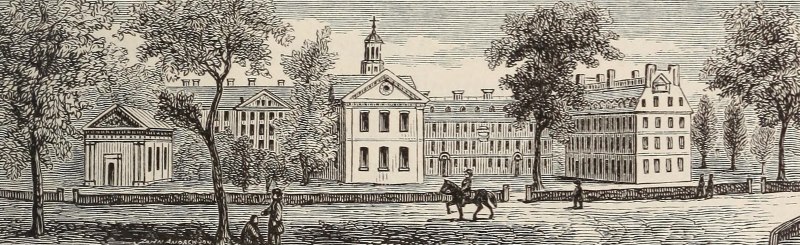Harvard College in 1770.