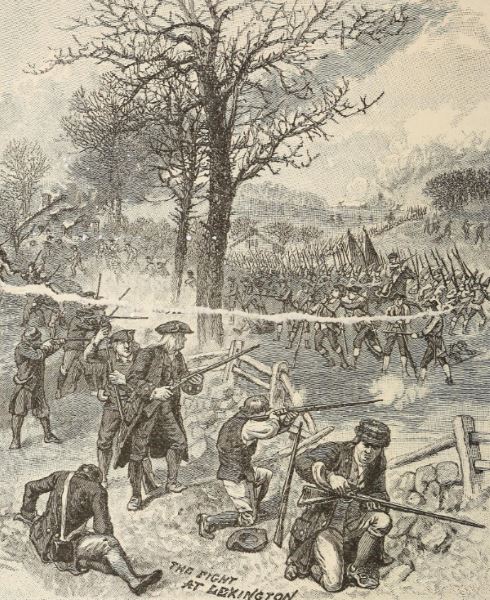 THE FIGHT AT LEXINGTON
