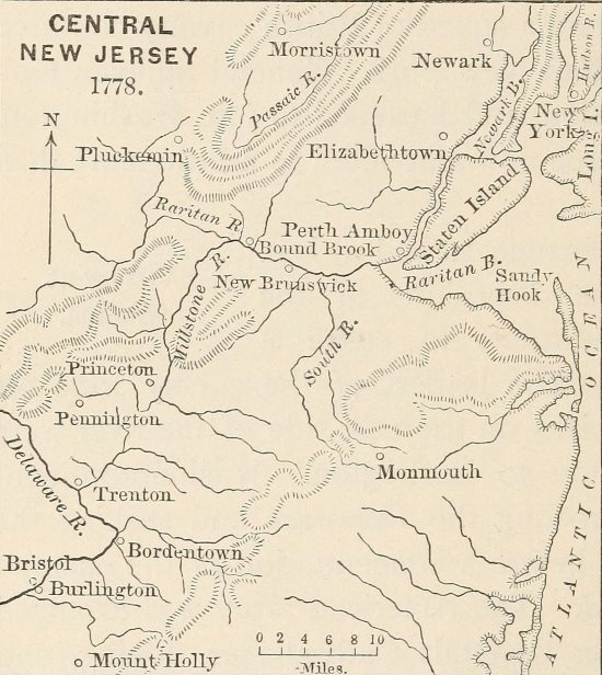 CENTRAL NEW JERSEY 1778.