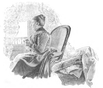 Image unavailable: “Seated in her leather-covered easy-chair by the
window.”