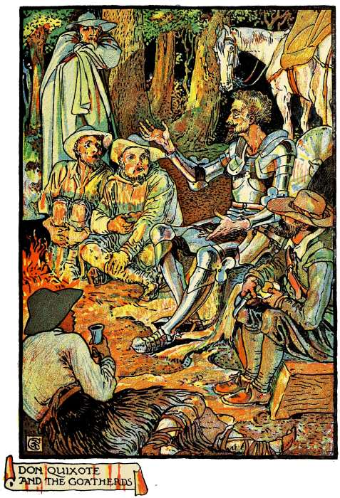 DON QUIXOTE AND THE GOATHERDS