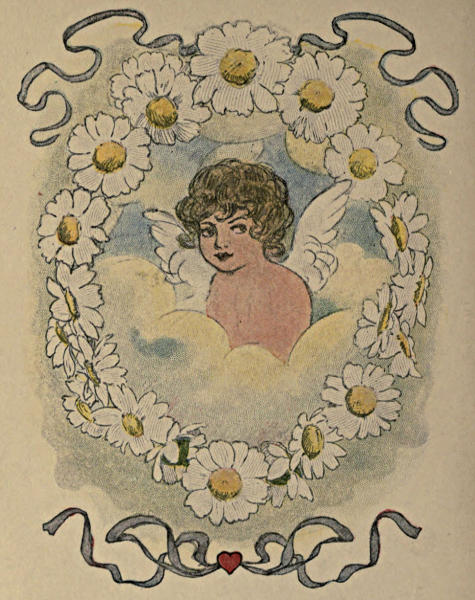 Frontispiece: Cupid surrounded by clouds and flowers